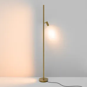 MOD395FL-L28BS3K Floor Lamp LED 3000K Gold | Modern Floor Lamp
