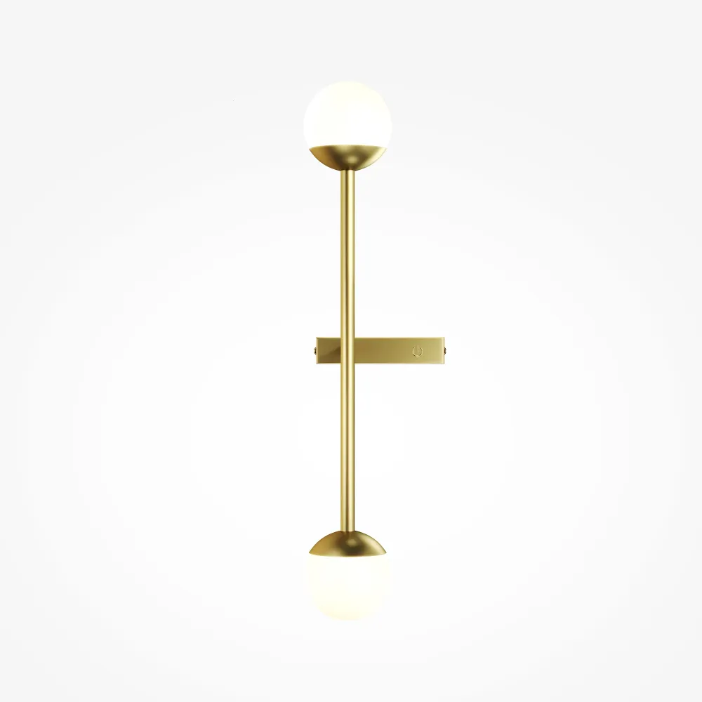 Stenska svetilka MOD285WL-L10BS3K LED 3000K zlata | Moderna stenska svetilka