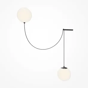 MOD427PL-L20B3K1 Pendant Light LED 3000K Black | Modern Chandelier