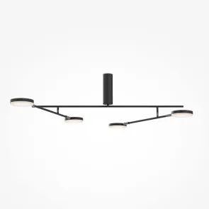 Stropna svetilka MOD070CL-L30B3K črna LED 3000K | Moderna stropna svetilka