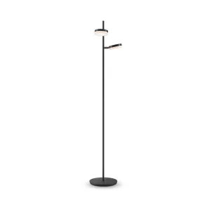 MOD070FL-L12B3K Floor Lamp Black LED 3000K | Modern Floor Light