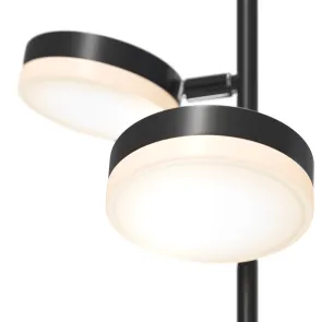 MOD070FL-L12B3K Floor Lamp Black LED 3000K | Modern Floor Light
