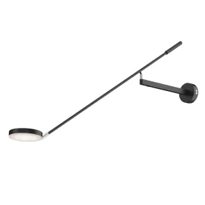 MOD070WL-L6B3K Wall Light Black LED 3000K | Modern Wall Sconce