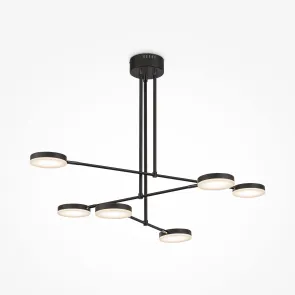 Viseča svetilka MOD070PL-L38B3K črna LED 3000K | Moderna viseča svetilka