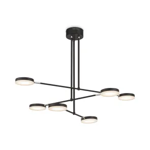 Chandelier MOD070PL-L38B3K Black LED 3000K | Modern Chandelier