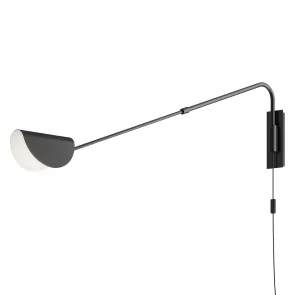 MOD126WL-01B1 Wall Light Black | Modern Designer Wall Lamp