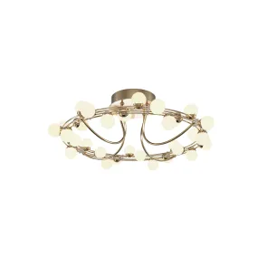 Gold Ceiling Chandelier MOD081CL-L36G3K | LED Light 3000K