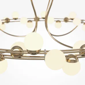 Lestenec MOD081CL-L48G3K zlat | LED svetilo 3000K