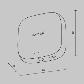 Pametni priključni center MD-TRA034-W Wi-Fi | Smart Home Hub