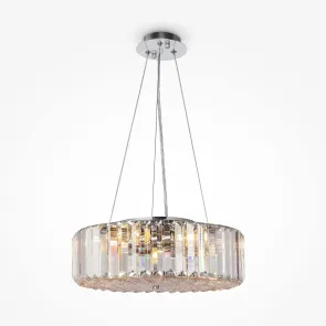 Stropna svetilka MOD080CL-06CH krom | Kristalna LED svetilka