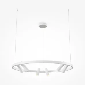 MOD102PL-L42W White LED Pendant Chandelier | Modern Light 3000K