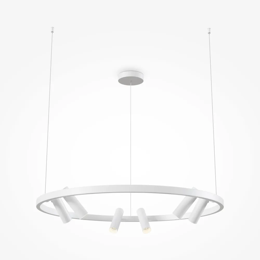 MOD102PL-L42W White LED Pendant Chandelier | Modern Light 3000K