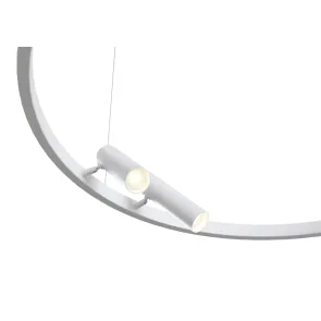 MOD102PL-L42W White LED Pendant Chandelier | Modern Light 3000K