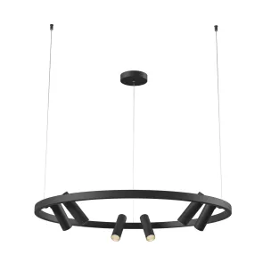 Viseča LED svetilka MOD102PL-L42B črna | Moderna svetilka 3000K
