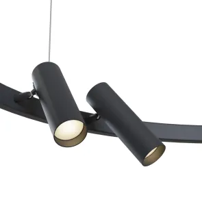 Viseča LED svetilka MOD102PL-L42B črna | Moderna svetilka 3000K
