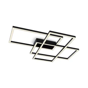 MOD015CL-L80B Black LED Ceiling Light | Modern Ceiling Lamp 3000K