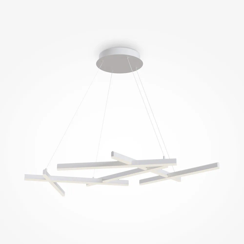 Viseča LED svetilka MOD016PL-L75W bela | Moderna svetilka 3000K