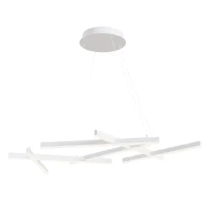 Viseča LED svetilka MOD016PL-L75W bela | Moderna svetilka 3000K