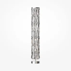 Stoječa svetilka MOD043FL-08CH krom in kristal | Dizajnerska talna svetilka