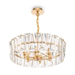 Gold Crystal Chandelier MOD043PL-06G | Luxury Pendant Light