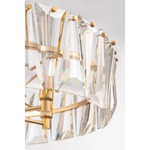 Gold Crystal Chandelier MOD043PL-06G | Luxury Pendant Light