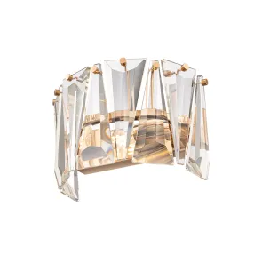 MOD043WL-01G Gold Crystal Wall Light | Modern Maytoni Sconce