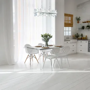 Lestenec MOD201PL-08N krom steklen | Moderen lestenec