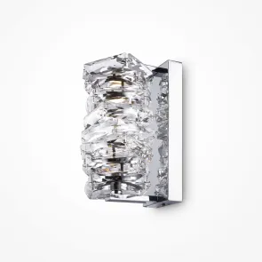 Stenska svetilka MOD124WL-L6CH3K krom LED | Kristalna stenska luč