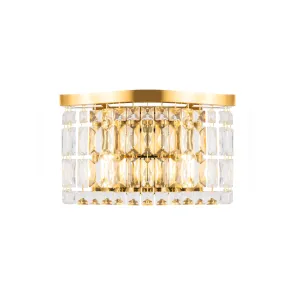 DIA005WL-02G Gold Crystal Wall Light | Modern LED Wall Sconce