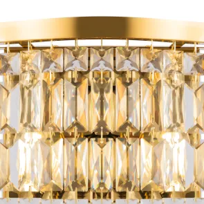DIA005WL-02G Gold Crystal Wall Light | Modern LED Wall Sconce