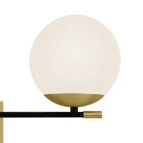 Black Gold Wall Light MOD050WL-02G