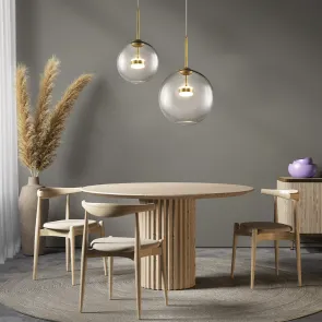 Gold LED Pendant Light MOD056PL-L12G3K