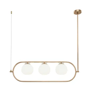Brass Pendant Chandelier MOD221PL-03BS