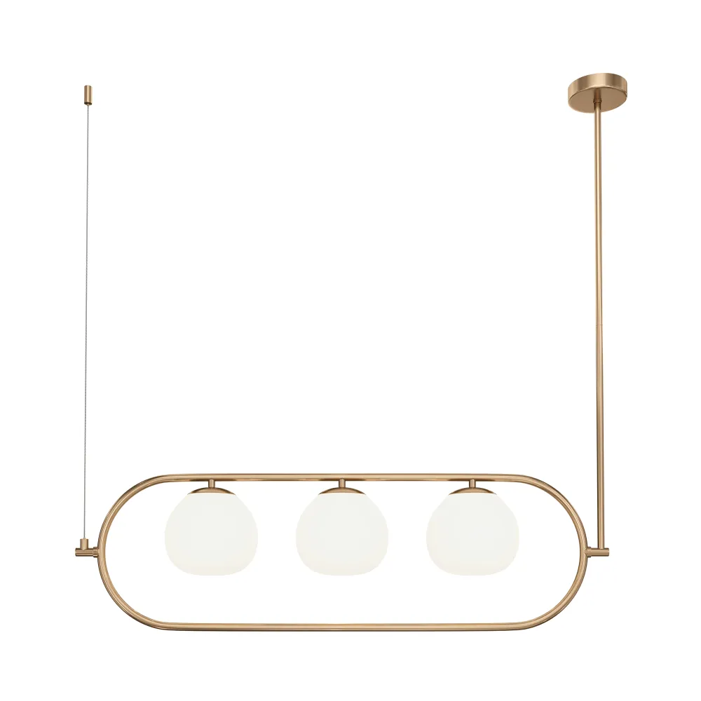 Brass Pendant Chandelier MOD221PL-03BS