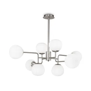 Nickel Pendant Chandelier MOD221-PL-08-N