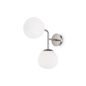 Nikljana stenska svetilka MOD221-WL-02-N