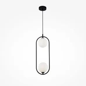 Black Pendant Chandelier MOD013PL-02B