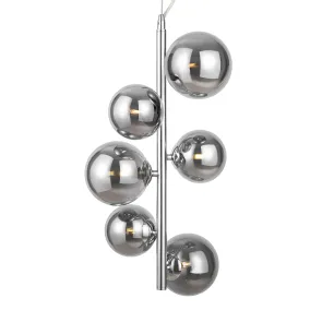 Viseča svetilka MOD545PL-06CH krom modern