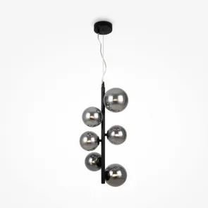 Pendant Light MOD545PL-06B Black Dallas