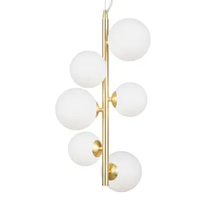 Pendant Light MOD545PL-06BS Gold Dallas