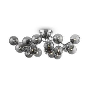 Chandelier MOD545PL-20CH Chrome Dallas