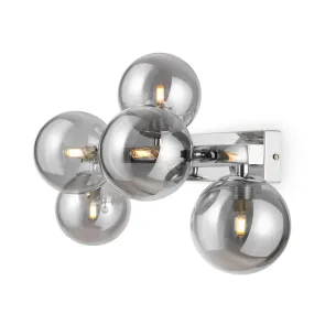 Wall Light MOD547WL-05CH Chrome Dallas