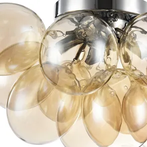 Amber Glass Ceiling Light MOD112-04-G | Modern Lighting