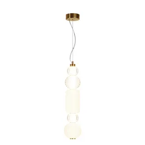 LED viseča svetilka s steklom P069PL-L35G3K1