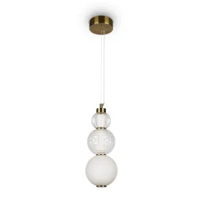LED viseča svetilka s steklom P069PL-L16G3K