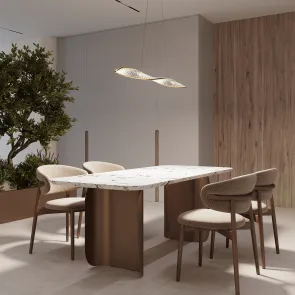 LED viseča svetilka P097PL-L36BS3K za jedilnico
