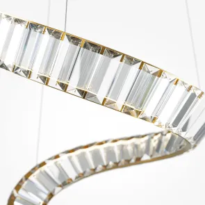 LED viseča svetilka P097PL-L48BS3K za dnevno sobo