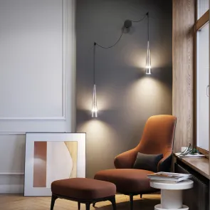 LED Wall Light P090WL-L24CH3K for Living Room & Bedroom