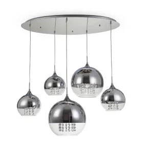 Blue Glass Pendant Light MOD238-PL-01-BL Modern Design