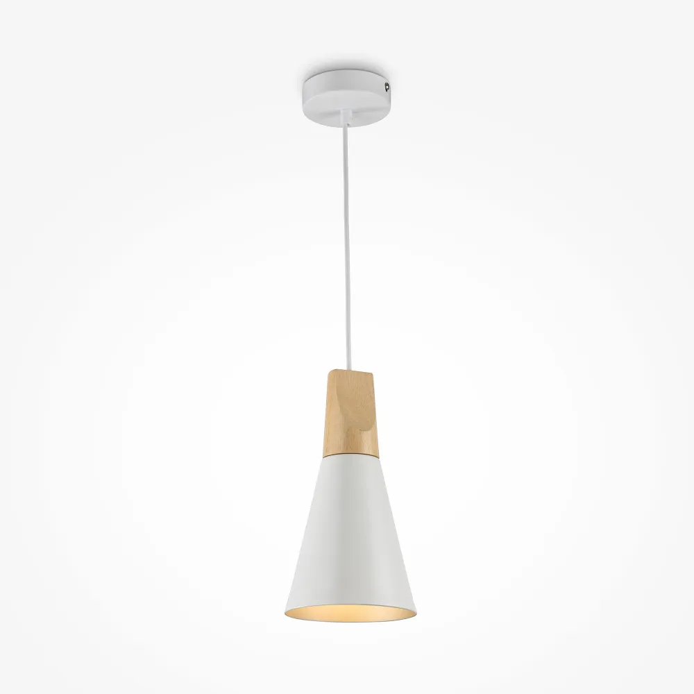 Pendant Light P359-PL-140-W Scandinavian Style White